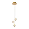 Suspension luminaire | Cintra Dorée H 50 cm