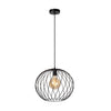 Suspension Danza noire, H 70 cm