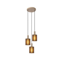 Suspension Lambres 3 lumières noire (45410/13/41)