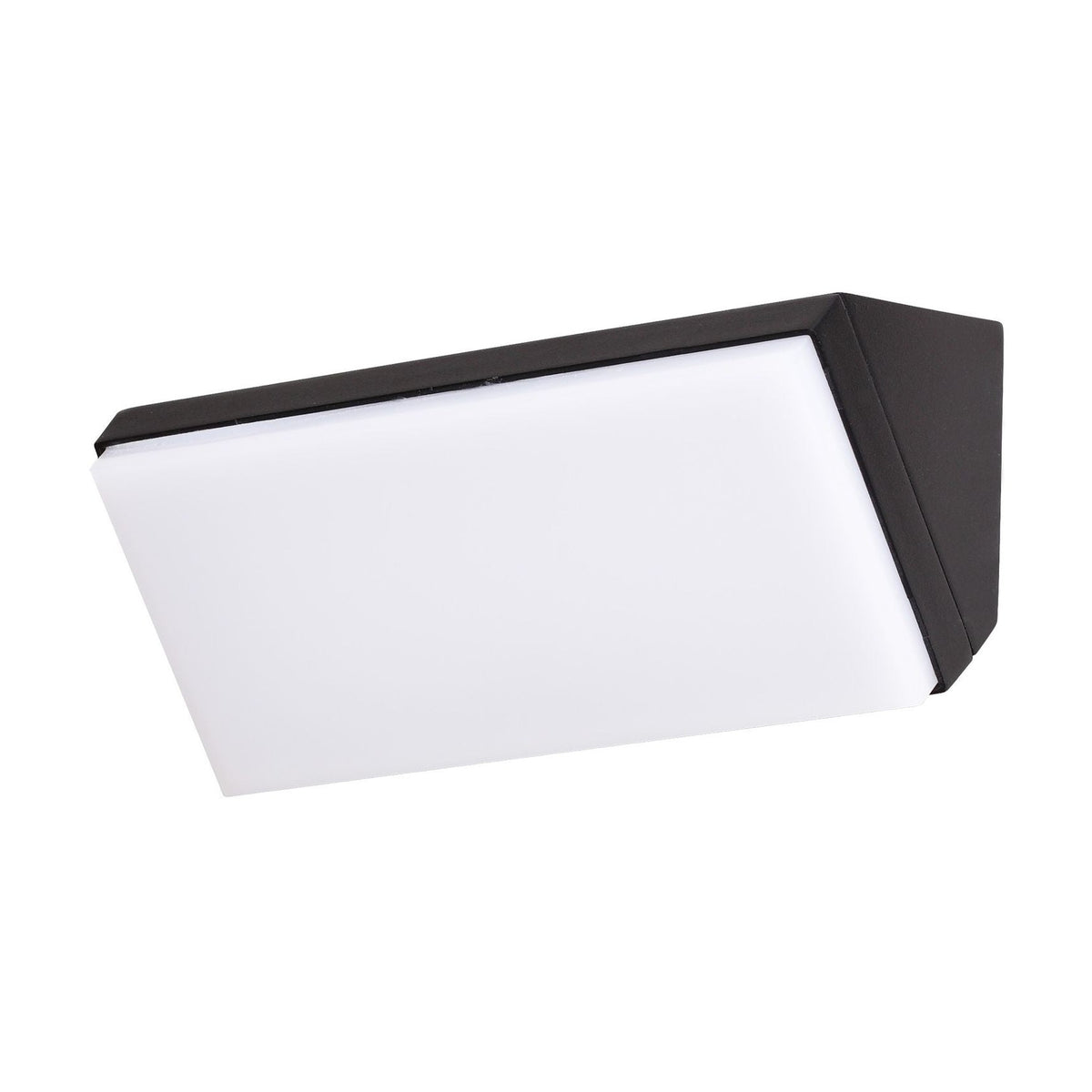 Applique extérieure Keen noire, L 18 cm