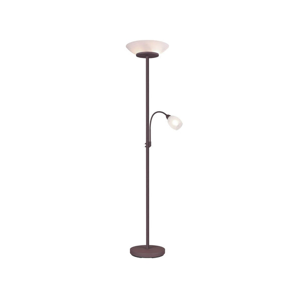 Lampadaire Gerry 2 lumières rouille