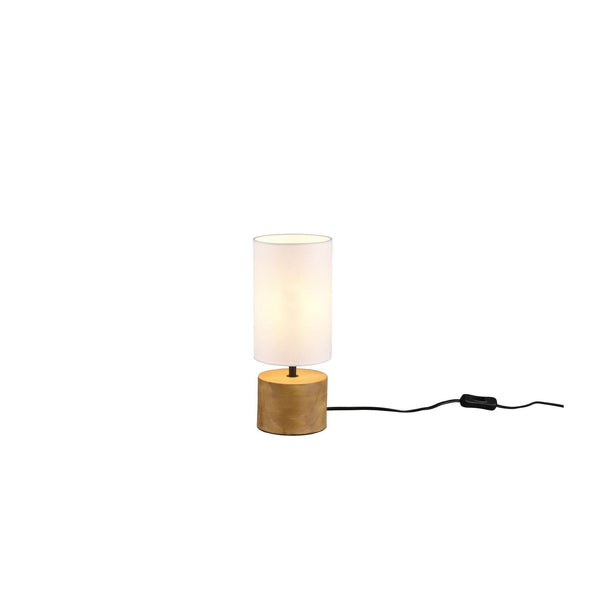 Lampe à poser Woody bois, H 30 cm (R50171930)