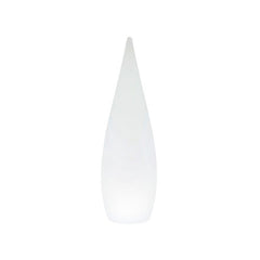 Lampe extérieure Palmas blanche, H 120 cm