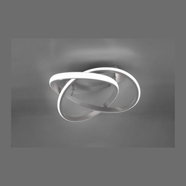 Plafonnier Course nickel satiné (R62051407)