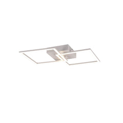 Plafonnier Trail blanc mat, L 60 cm