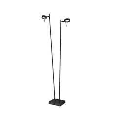 Lampadaire Bling noir, H 140 cm