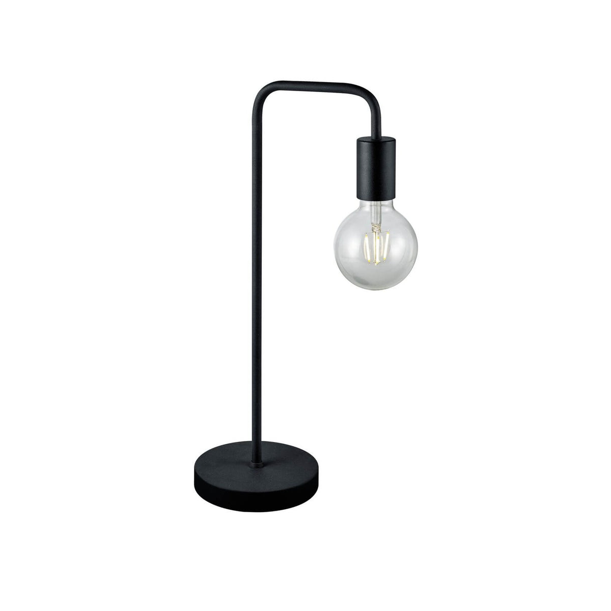 Lampe à poser Diallo noire mat