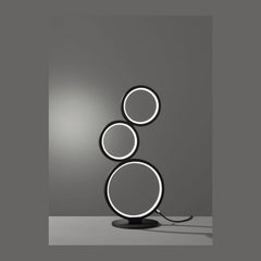 Lampe à poser Rondo noire mat
