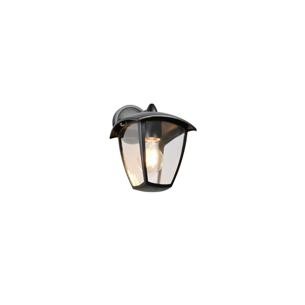Applique extérieure Venta noire mat, H 24 cm (263260132)