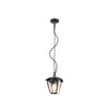 Suspension extérieure Venta noire mat