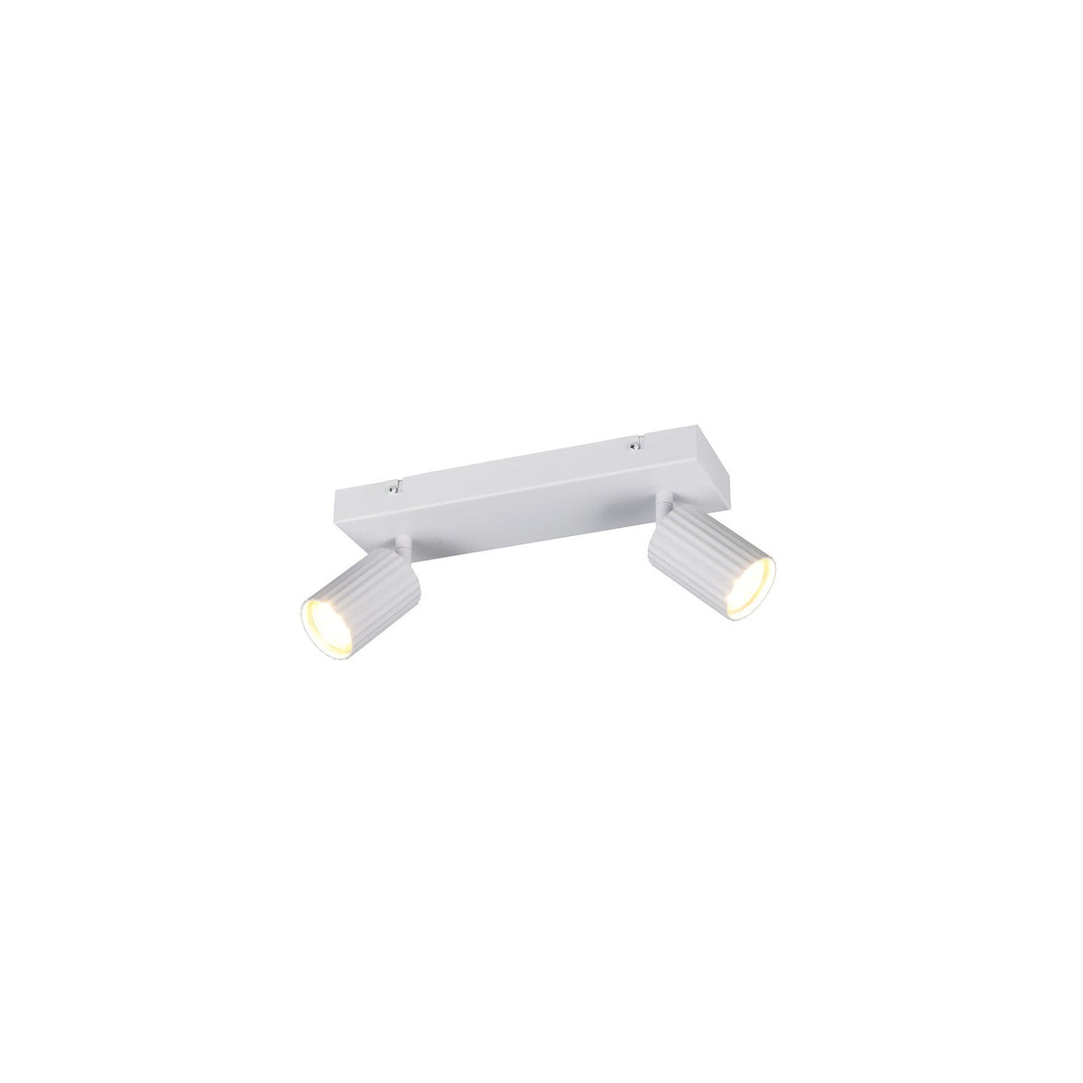 Spot Soka 2 lumières blanc mat