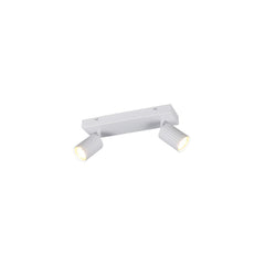 Spot Soka 2 lumières blanc mat