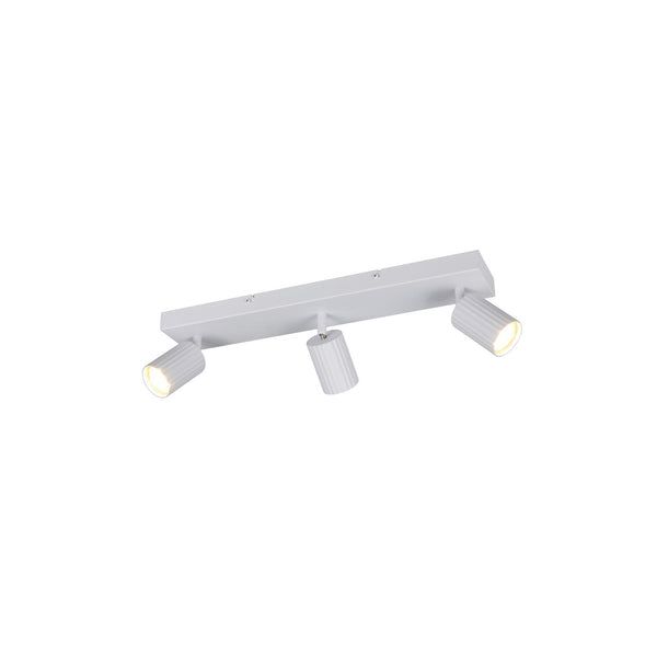 Spot Soka 3 lumières blanc mat