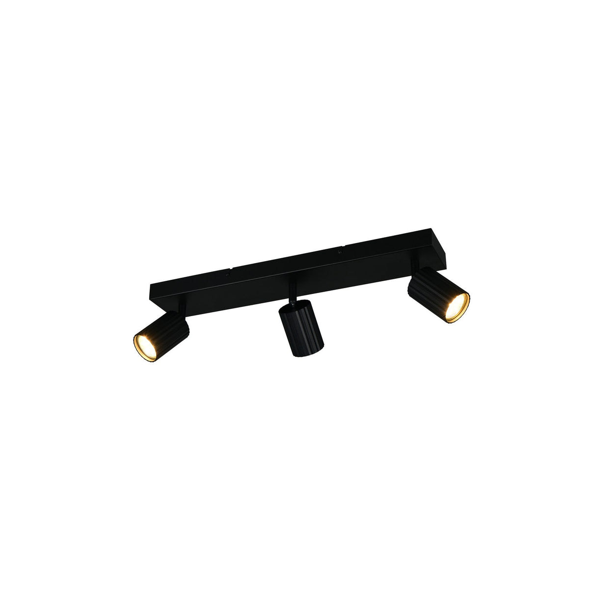 Spot Soka 3 lumières noir mat