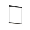 Suspension Wallace noire mat