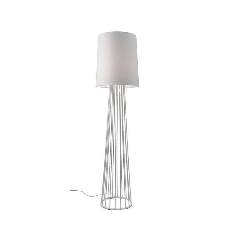 Lampadaire Mailand blanc