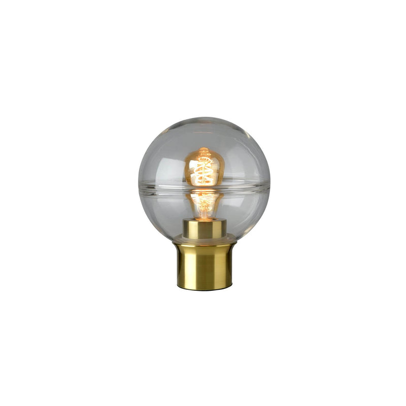 Lampe à poser Tokio dorée, H 24 cm