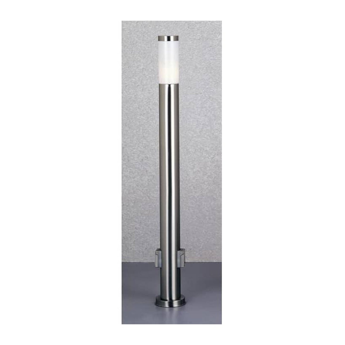 Luminaire extérieur Blug inox, H 110 cm