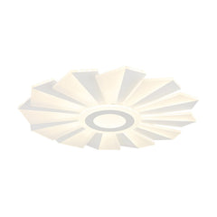 Plafonnier Alwina blanc mat