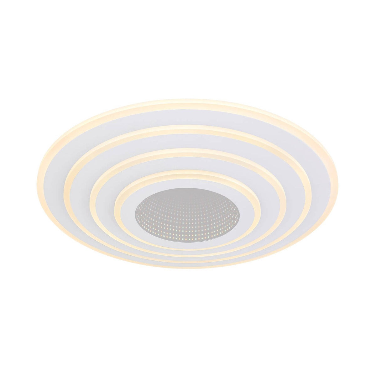 Plafonnier Jocelyn blanc mat, Ø 42 cm