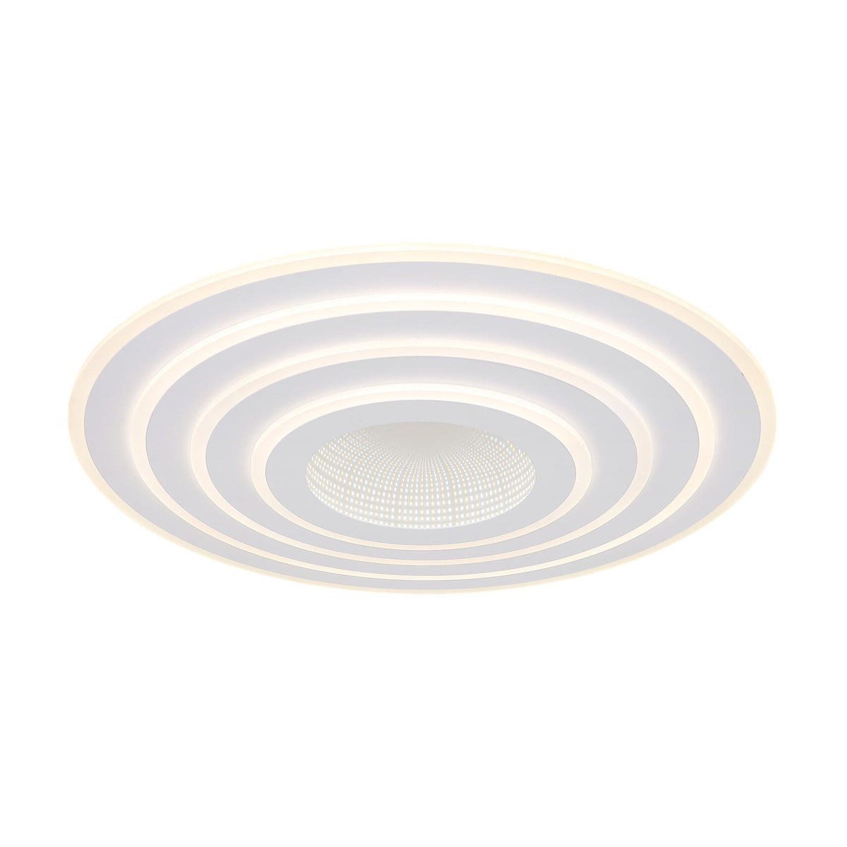 Plafonnier Jocelyn blanc mat, Ø 70 cm