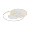 Plafonnier Roderick blanc mat, L 54,5 cm