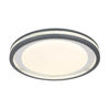 Plafonnier Terpsa blanc mat, Ø 47,8 cm