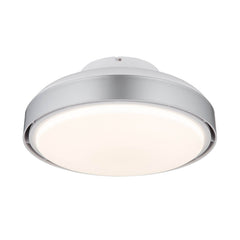Ventilateur de plafond lumineux Carney blanc mat (03667SI)