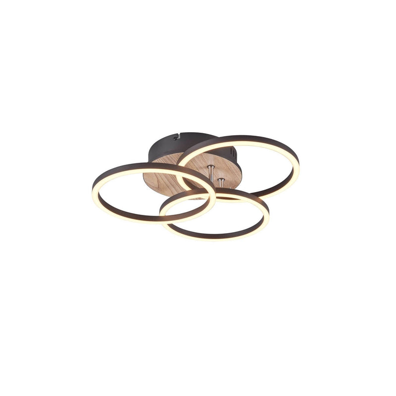 Plafonnier Circle bois