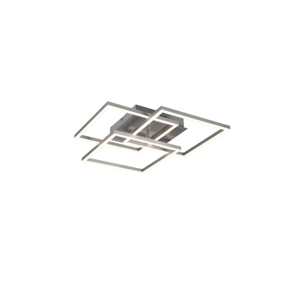 Plafonnier Mobile nickel satiné