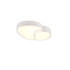 Plafonnier Rise blanc mat, L 43,5 cm