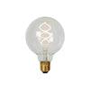 Ampoule LED E27 globe à filament transparente, 5 W | Lucide (49032/05/60)