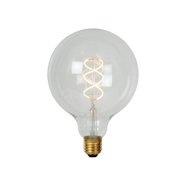 Ampoule LED E27 globe à filament transparente, 5 W | Lucide (49033/05/60)