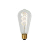 Ampoule LED E27 à filament transparente, 4,9 W | Lucide
