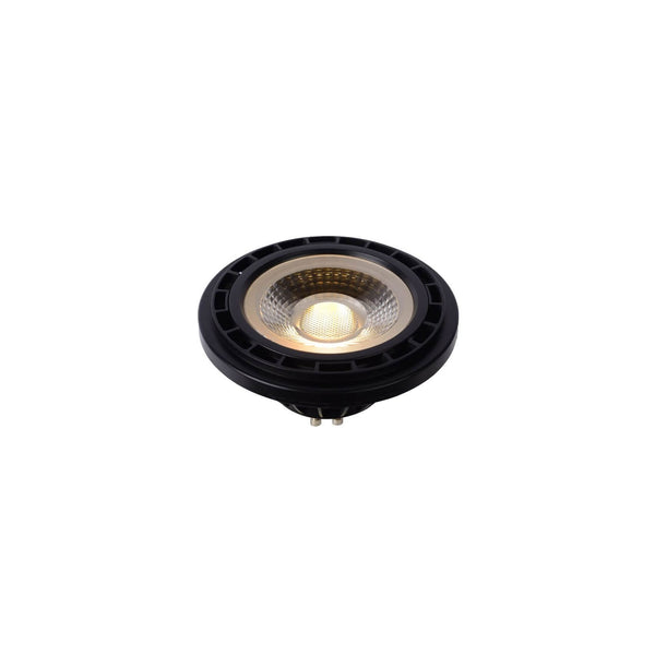 Ampoule LED GU10 réflecteur noire, 12 W | Lucide