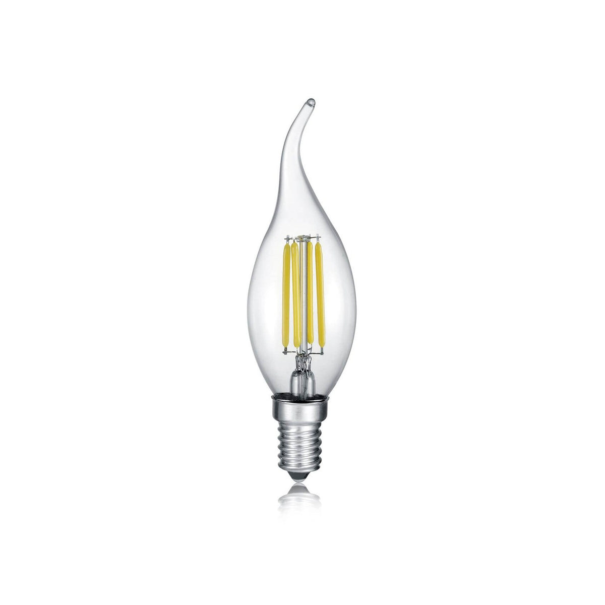 Ampoule LED E14 flamme transparente, 4 W | Trio (990-4470)