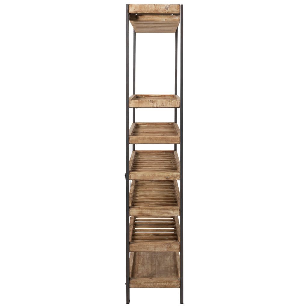 Casier à Vin Bois Métal 50 Bouteilles | Hira - Designix