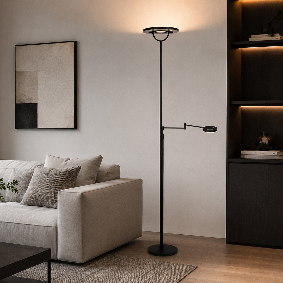 Lampadaire Soleil2 noir