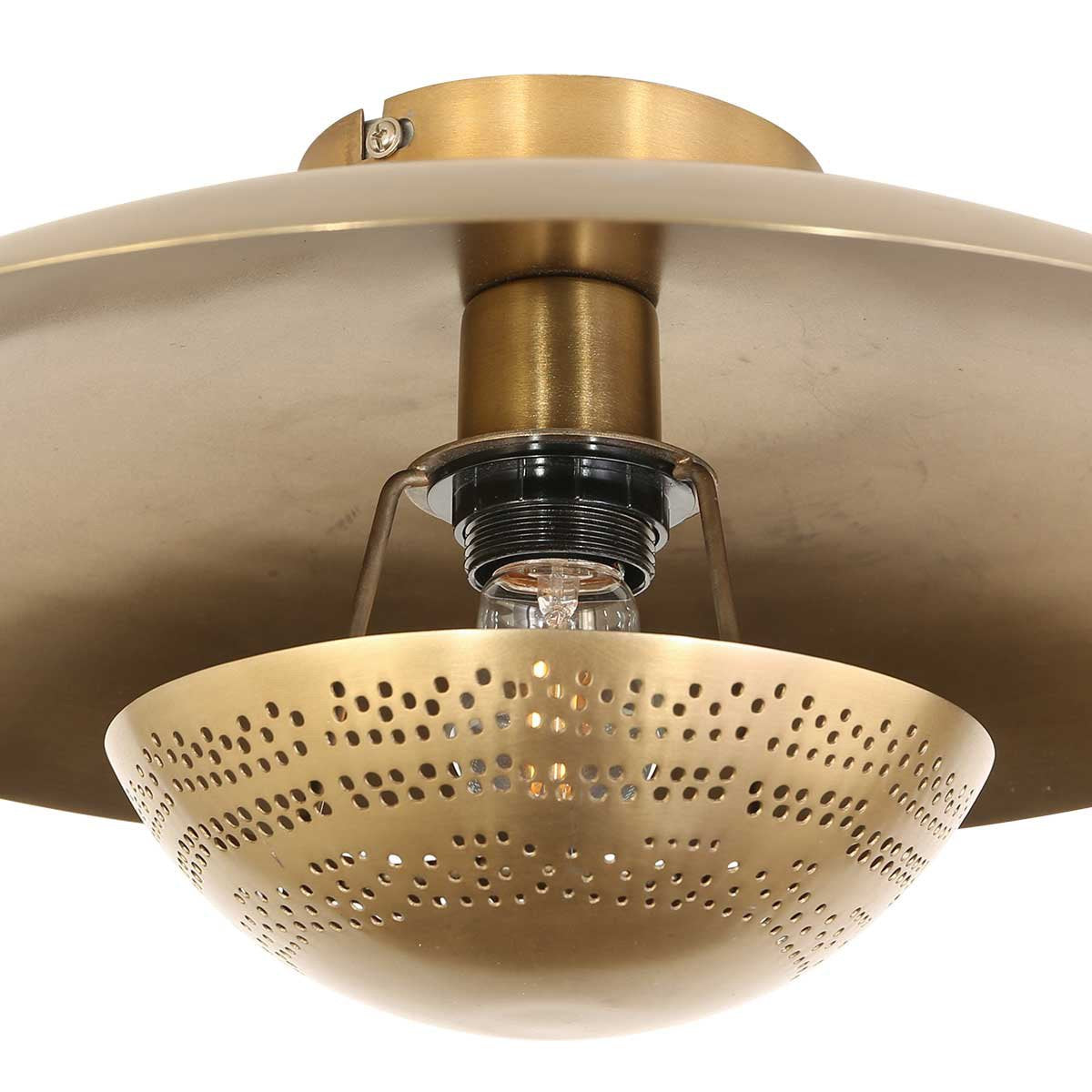 Plafonnier Brass bronze
