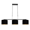Suspension luminaire Stang noir