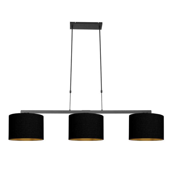 Suspension luminaire Stang noir