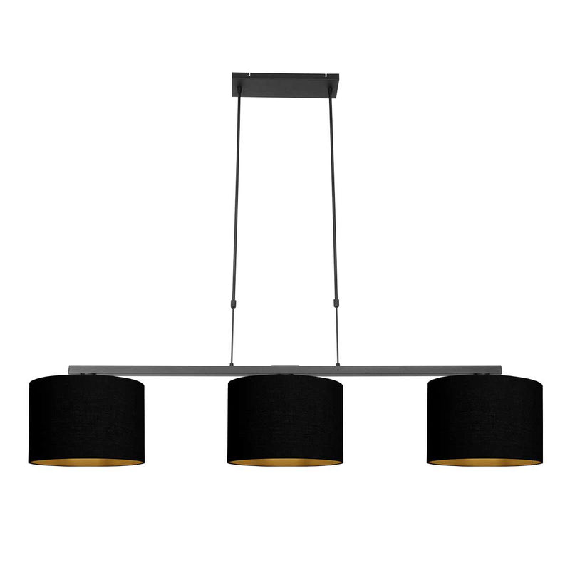Suspension luminaire Stang noir