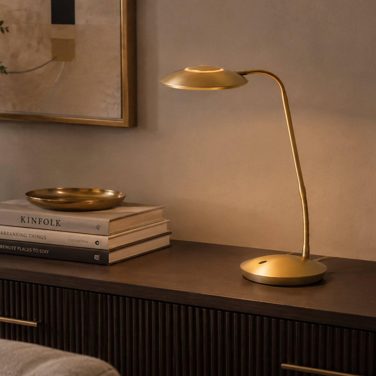 Lampe à poser Zenith2 doré