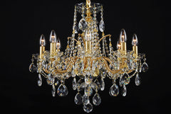 Lustre en cristal LLCH08-COATED-CRYSTAL-D