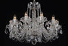 Lustre en cristal LLCH10-CRYSTAL-NBS