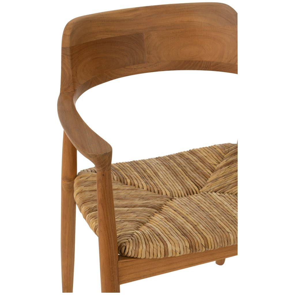 Chaise Hiro en bois de teck naturel | Designix -     - https://designix.fr