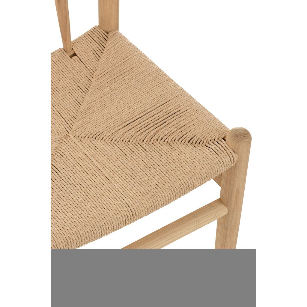 Chaise en bois scandinave naturel | Designix -     - https://designix.fr