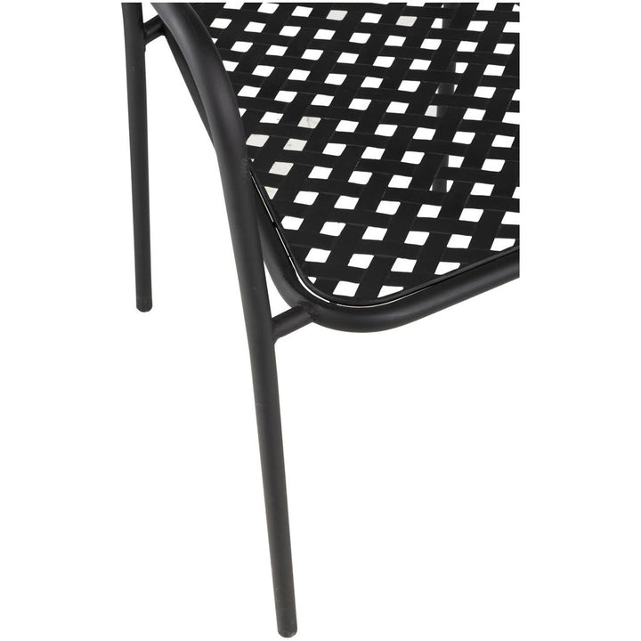 Chaise carrée en mosaïque de verre/métal vert | Designix -     - https://designix.fr