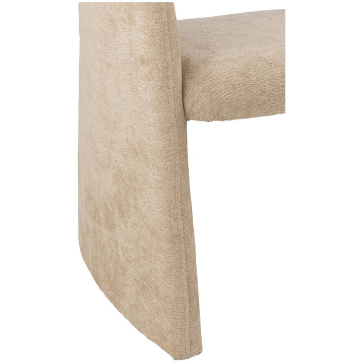 Chaise Beige Anis Textile | Hira - Designix Chaises