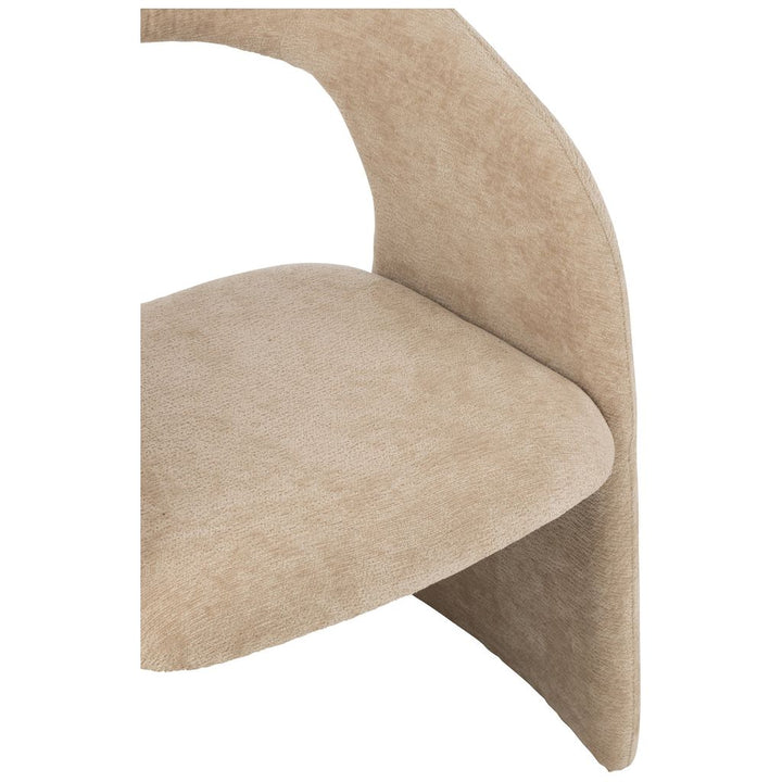Chaise Beige Anis Textile | Hira - Designix Chaises